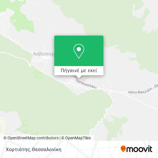 Χορτιάτης χάρτης