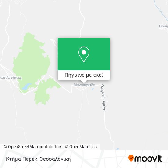 Κτήμα Περέκ χάρτης