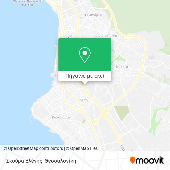 Σκούρα Ελένης χάρτης