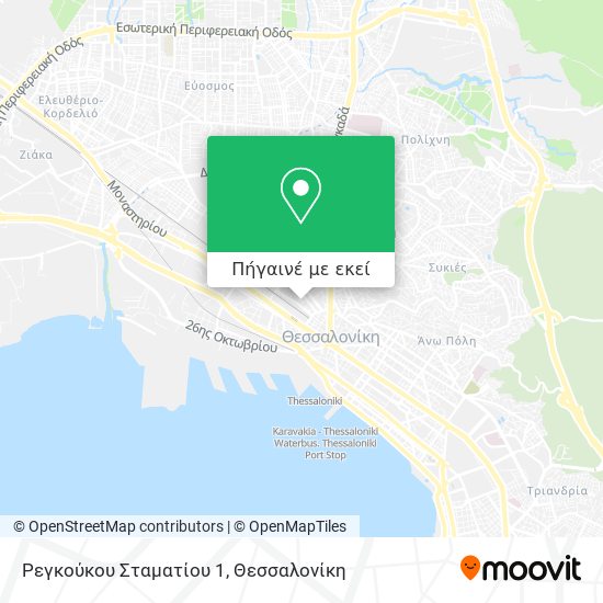 Ρεγκούκου Σταματίου 1 χάρτης