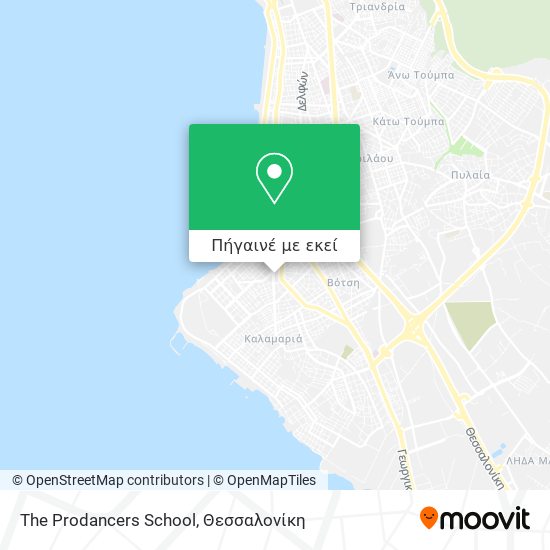 The Prodancers School χάρτης