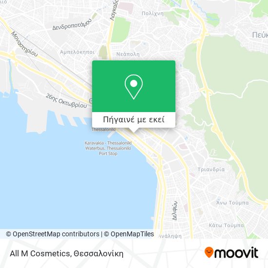All M Cosmetics χάρτης