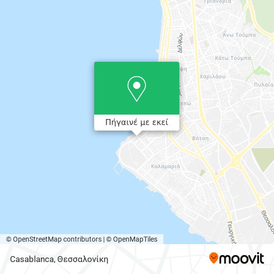 Casablanca χάρτης