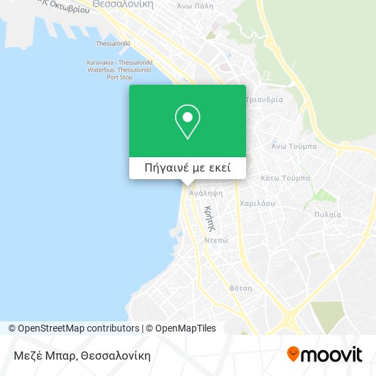 Μεζέ Μπαρ χάρτης