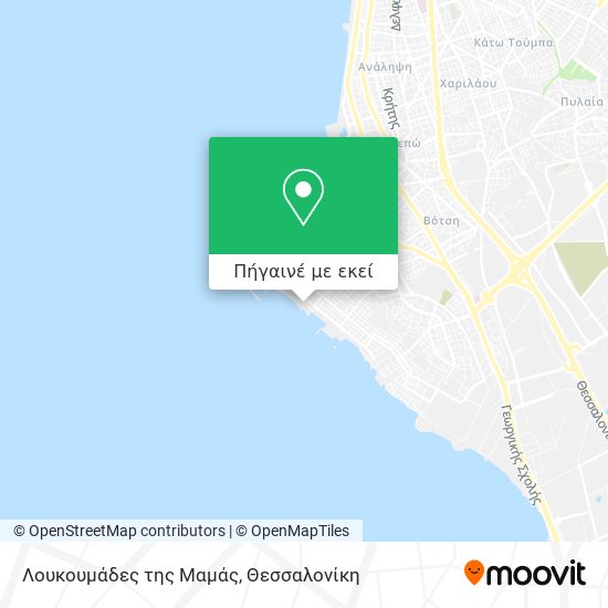 Λουκουμάδες της Μαμάς χάρτης