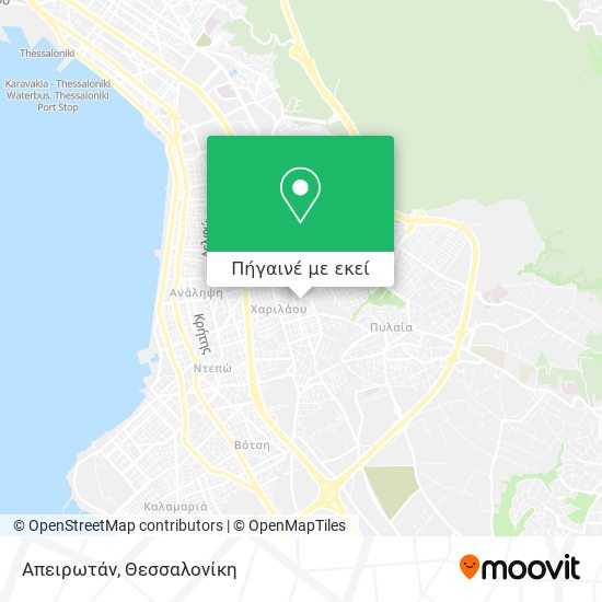 Απειρωτάν χάρτης