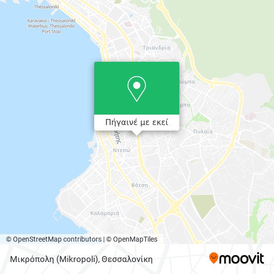 Μικρόπολη (Mikropoli) χάρτης