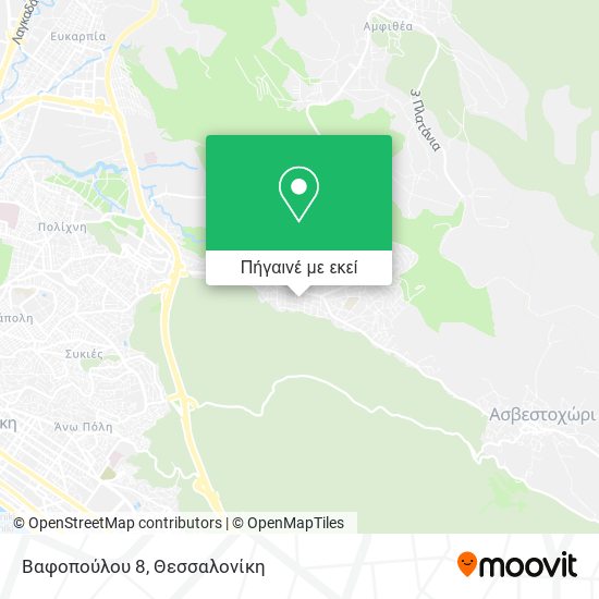 Βαφοπούλου 8 χάρτης
