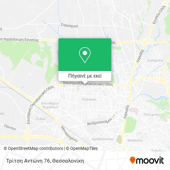 Τρίτση Αντώνη 76 χάρτης