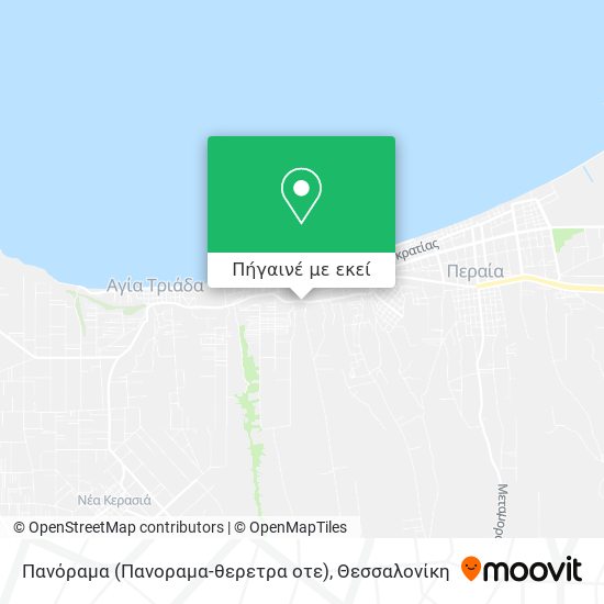 Πανόραμα (Πανοραμα-θερετρα οτε) χάρτης