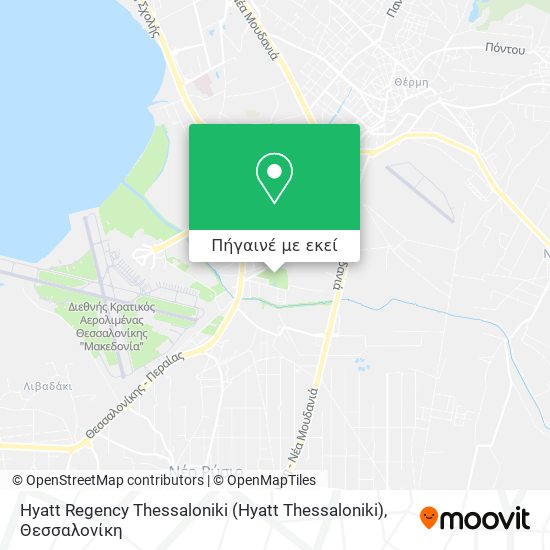 Hyatt Regency Thessaloniki (Hyatt Thessaloniki) χάρτης