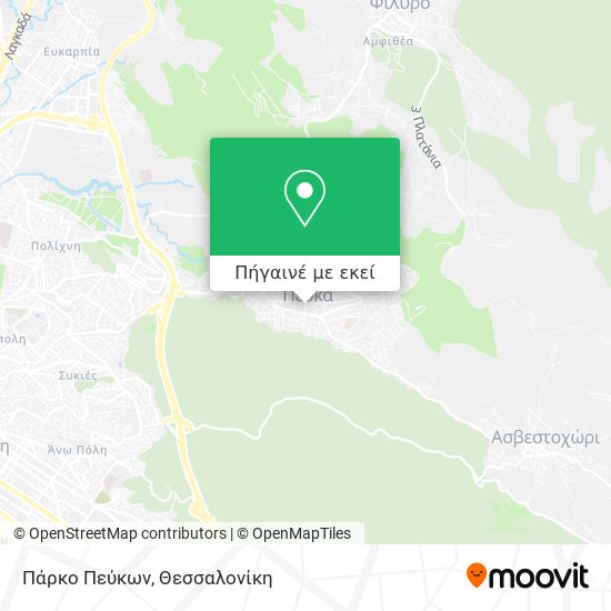 Πάρκο Πεύκων χάρτης