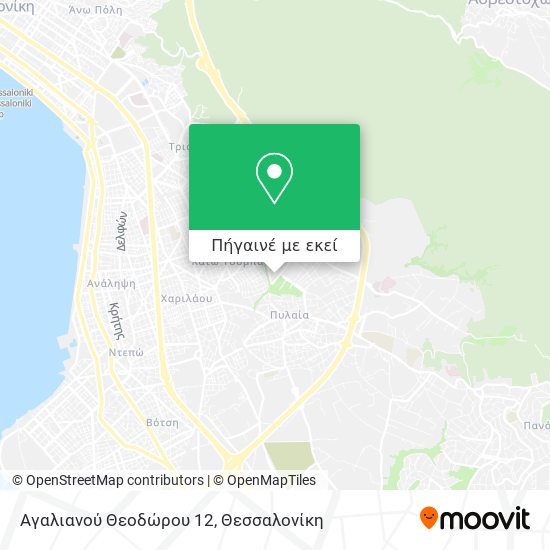 Αγαλιανού Θεοδώρου 12 χάρτης