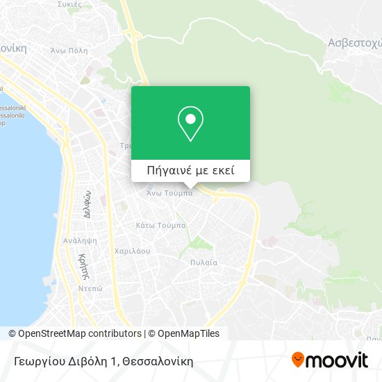 Γεωργίου Διβόλη 1 χάρτης