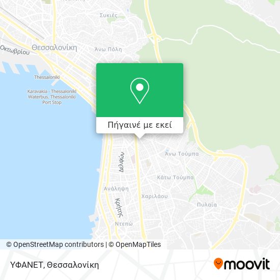 ΥΦΑΝΕΤ χάρτης