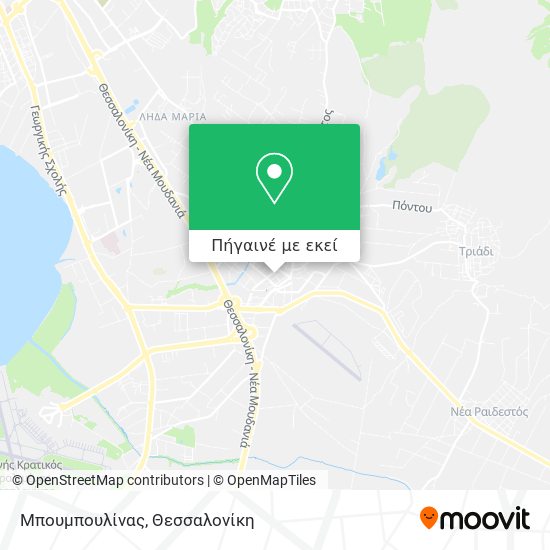 Μπουμπουλίνας χάρτης