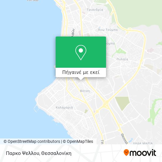 Παρκο Ψελλου χάρτης
