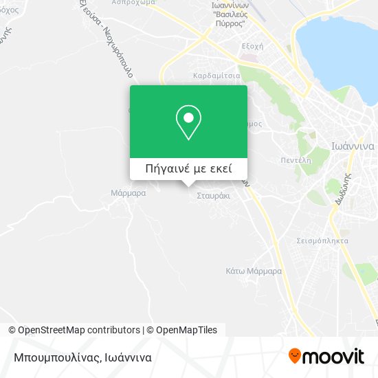 Μπουμπουλίνας χάρτης