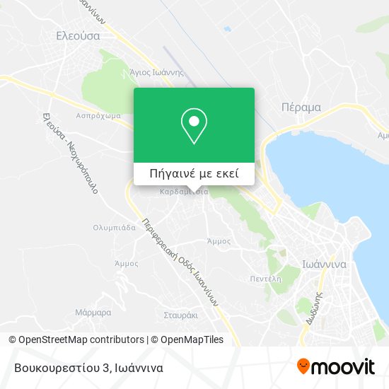 Βουκουρεστίου 3 χάρτης