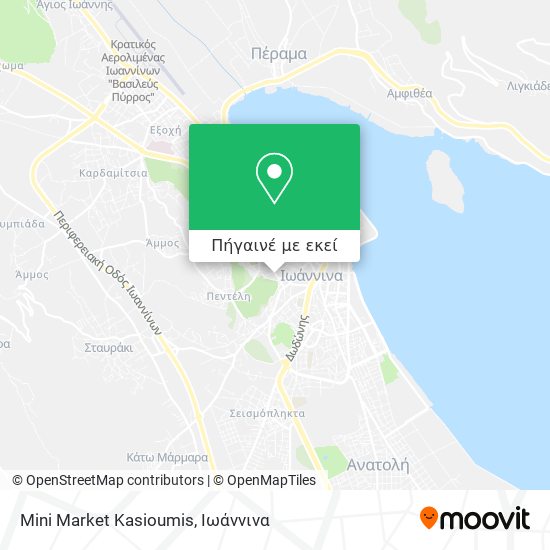 Mini Market Kasioumis χάρτης