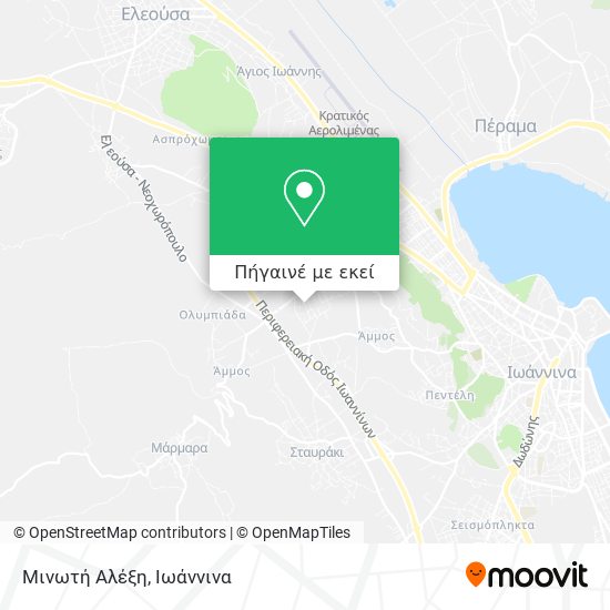 Μινωτή Αλέξη χάρτης