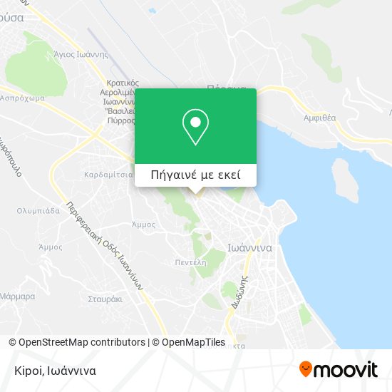 Kipoi χάρτης