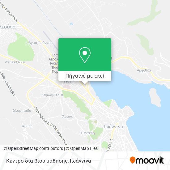 Κεντρο δια βιου μαθησης χάρτης