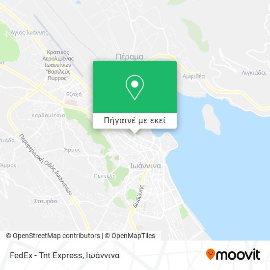FedEx - Tnt Express χάρτης