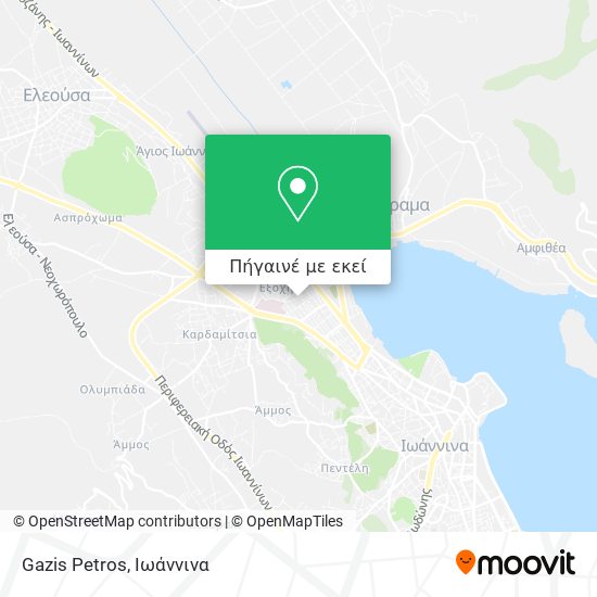Gazis Petros χάρτης