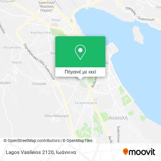 Lagos Vasileios 2120 χάρτης