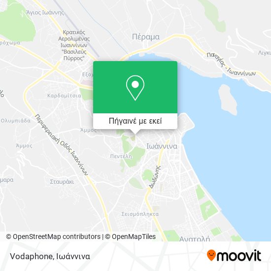 Vodaphone χάρτης