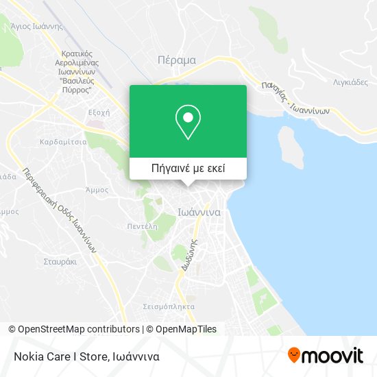 Nokia Care I Store χάρτης