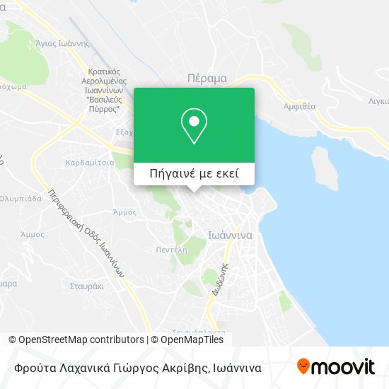 Φρούτα Λαχανικά Γιώργος Ακρίβης χάρτης