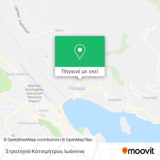 Στρατηγού Κατσιμήτρου χάρτης