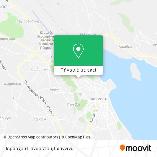 Ιεράρχου Παναρέτου χάρτης