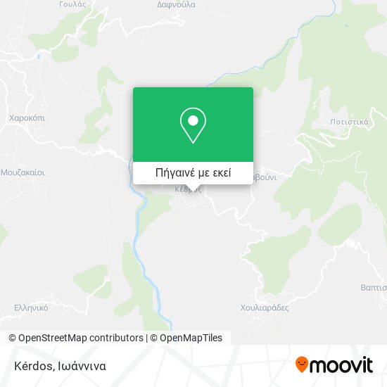 Kérdos χάρτης
