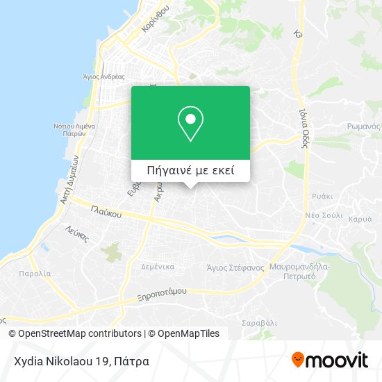 Xydia Nikolaou 19 χάρτης