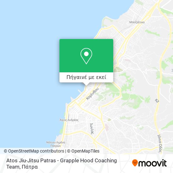 Atos Jiu-Jitsu Patras - Grapple Hood Coaching Team χάρτης