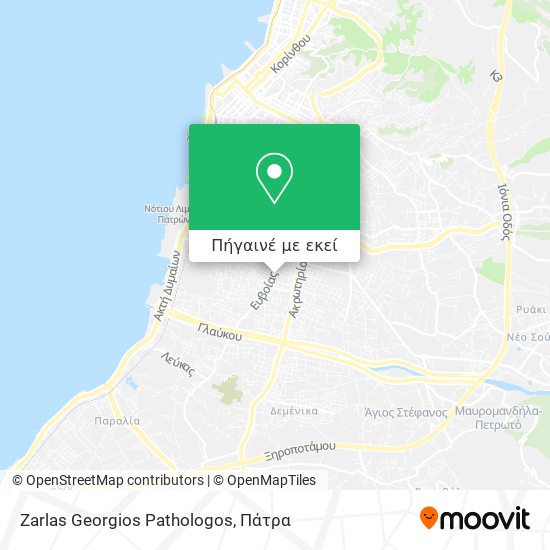 Zarlas Georgios Pathologos χάρτης