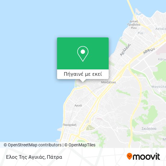 Έλος Της Αγυιάς χάρτης