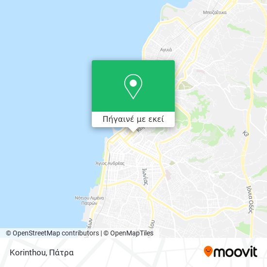 Korinthou χάρτης