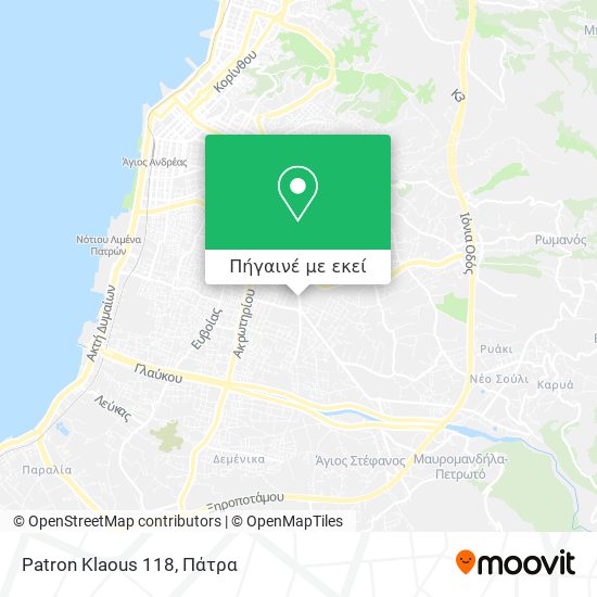 Patron Klaous 118 χάρτης