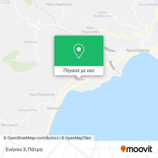 Ευήνου 3 χάρτης