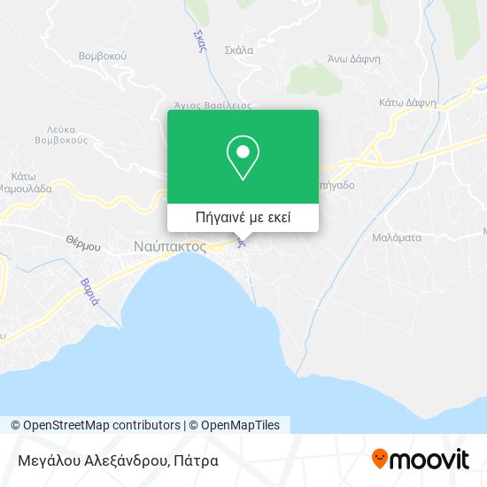 Μεγάλου Αλεξάνδρου χάρτης