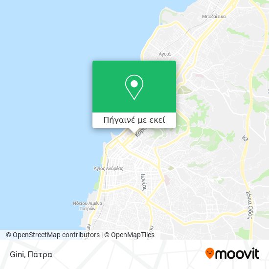 Gini χάρτης