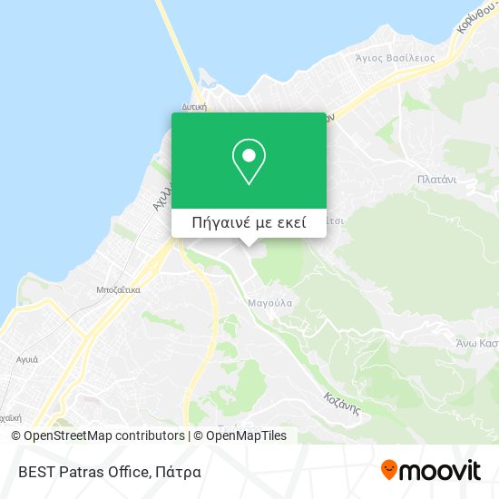 BEST Patras Office χάρτης