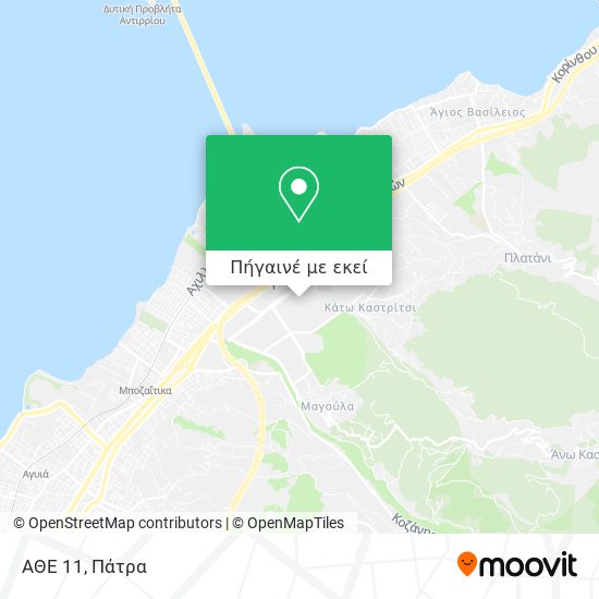 ΑΘΕ 11 χάρτης