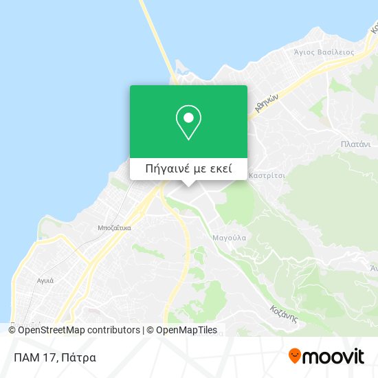 ΠΑΜ 17 χάρτης
