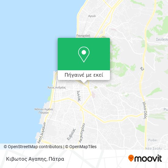 Κιβωτος Αγαπης χάρτης