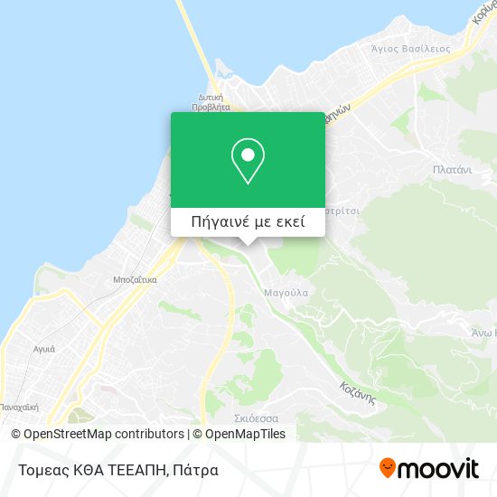 Τομεας ΚΘΑ ΤΕΕΑΠΗ χάρτης